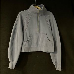 Lululemon blue scuba sweatshirt